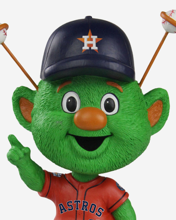 Orbit Houston Astros 2022 World Series Champions Orange Jersey Mascot Bighead Bobblehead FOCO - FOCO.com