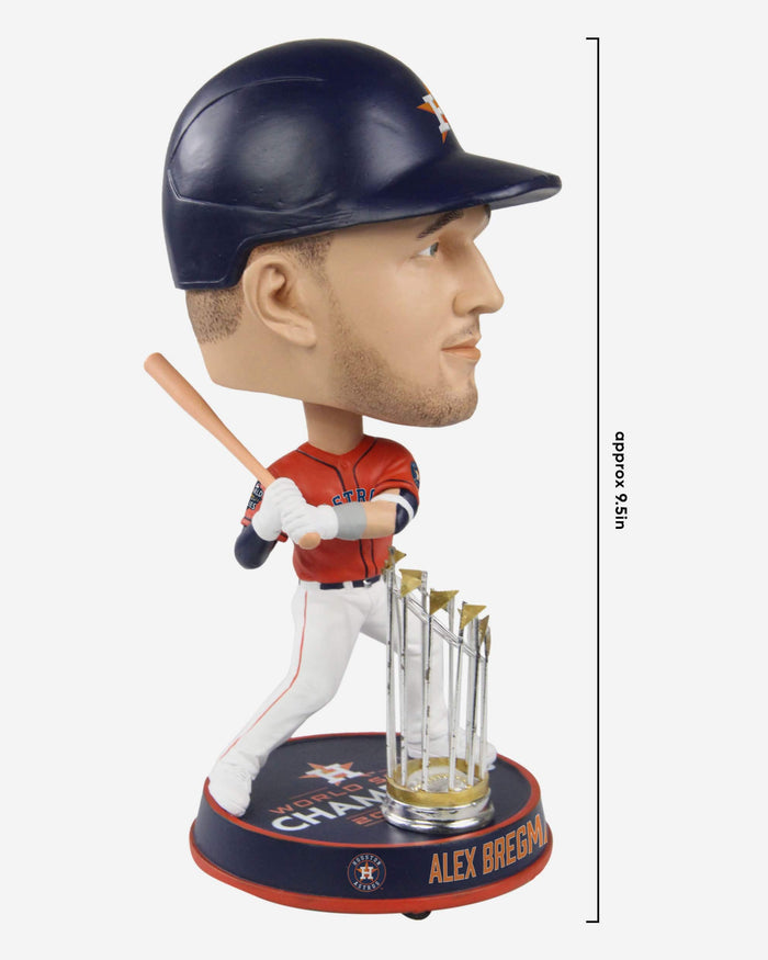 Alex Bregman Houston Astros 2022 World Series Champions Orange Jersey Bighead Bobblehead FOCO - FOCO.com