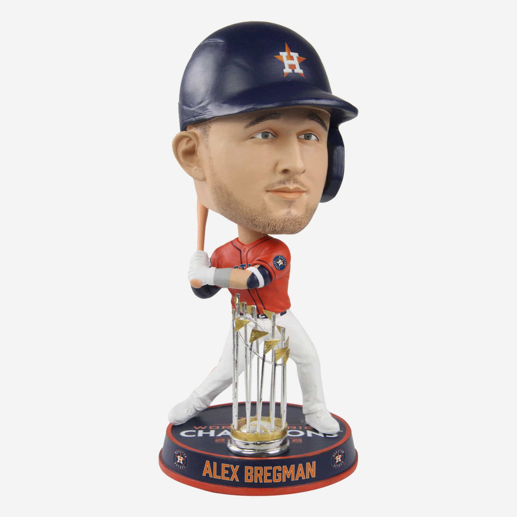 Alex Bregman Houston Astros 2022 World Series Champions Orange Jersey Bighead Bobblehead FOCO - FOCO.com