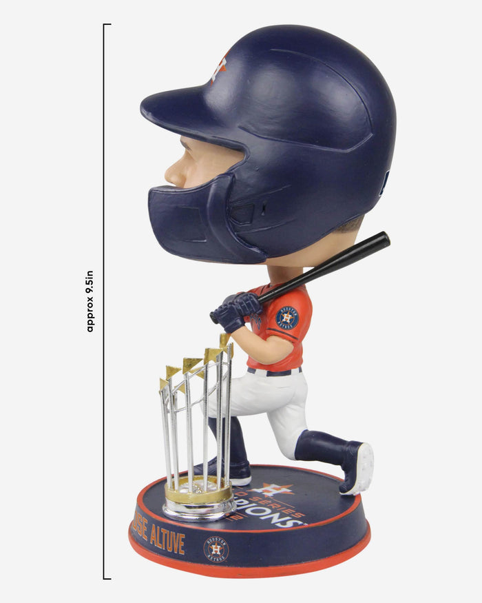 Jose Altuve Houston Astros 2022 World Series Champions Orange Jersey Bighead Bobblehead FOCO - FOCO.com