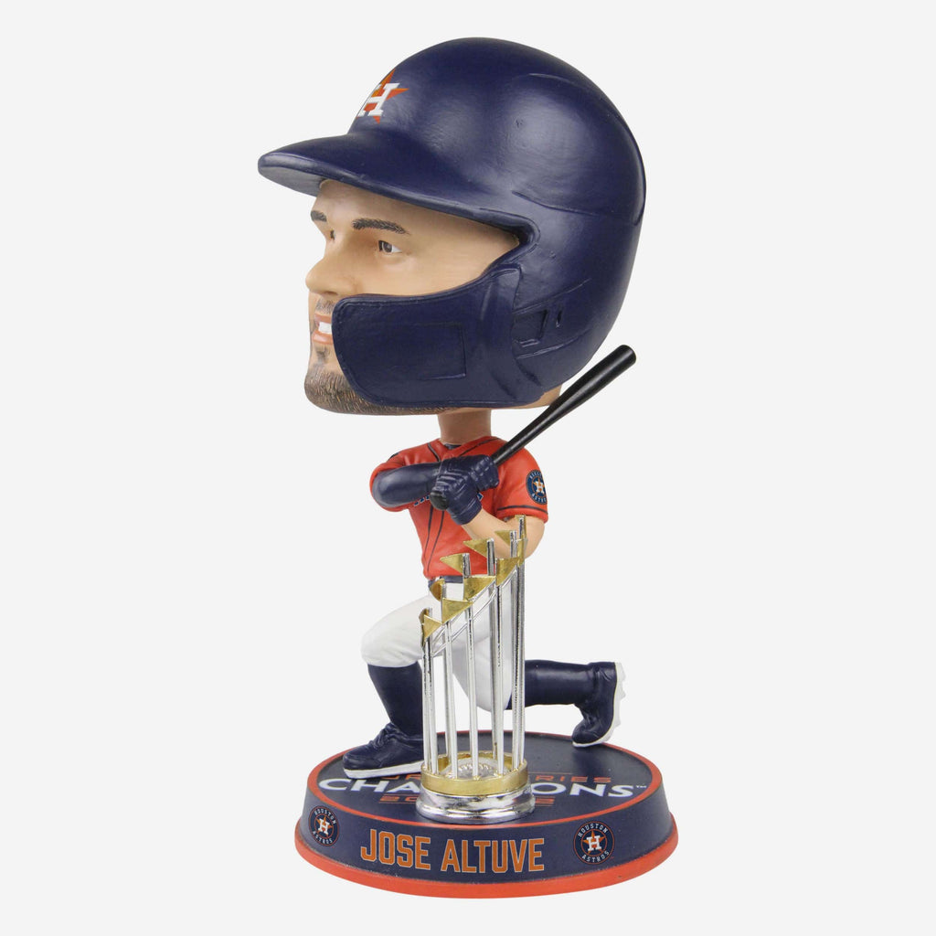 Jose Altuve Houston Astros 2022 World Series Champions Orange Jersey Bighead Bobblehead FOCO - FOCO.com