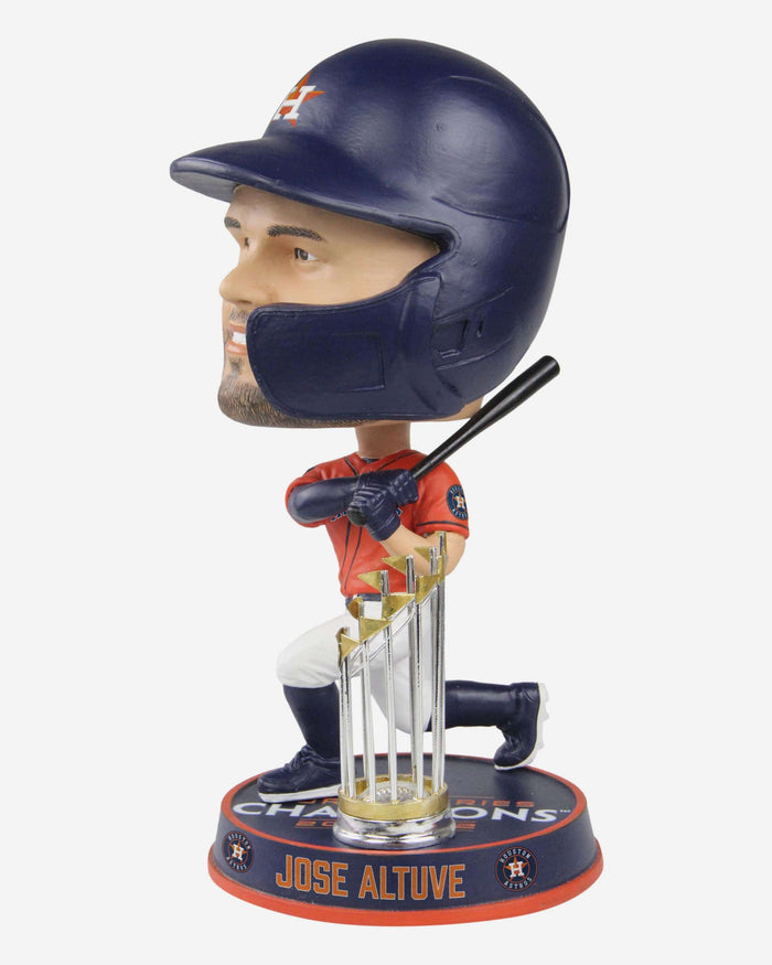 Jose Altuve Houston Astros 2022 World Series Champions Orange Jersey Bighead Bobblehead FOCO - FOCO.com