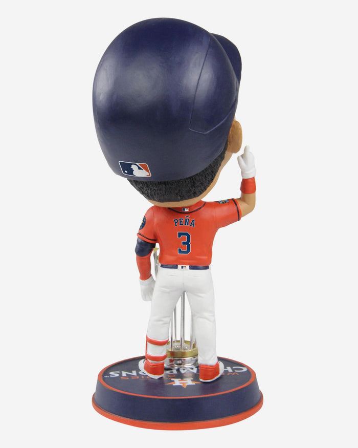 Jeremy Pena Houston Astros 2022 World Series Champions Orange Jersey Bighead Bobblehead FOCO - FOCO.com