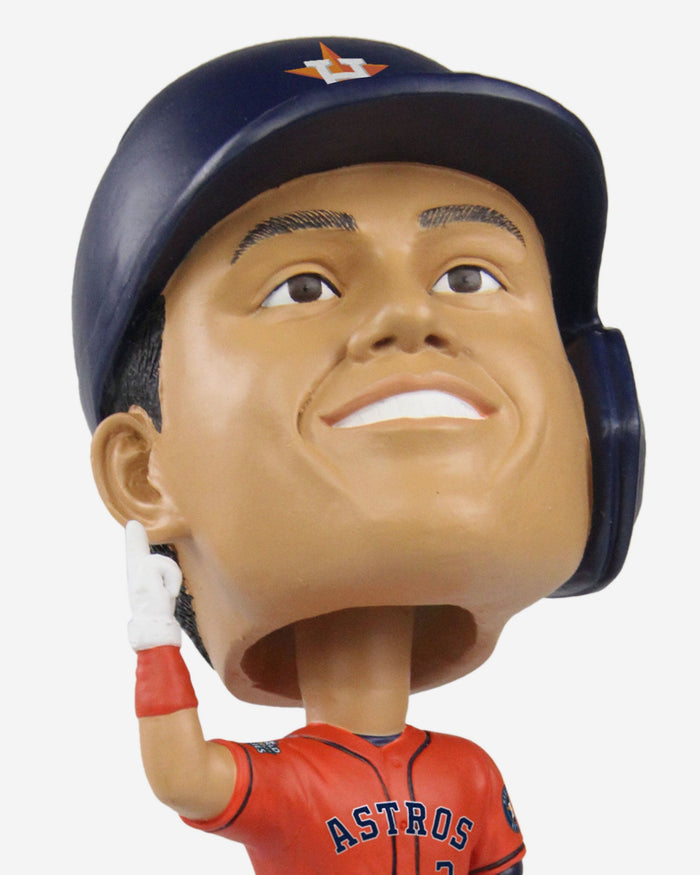 Jeremy Pena Houston Astros 2022 World Series Champions Orange Jersey Bighead Bobblehead FOCO - FOCO.com