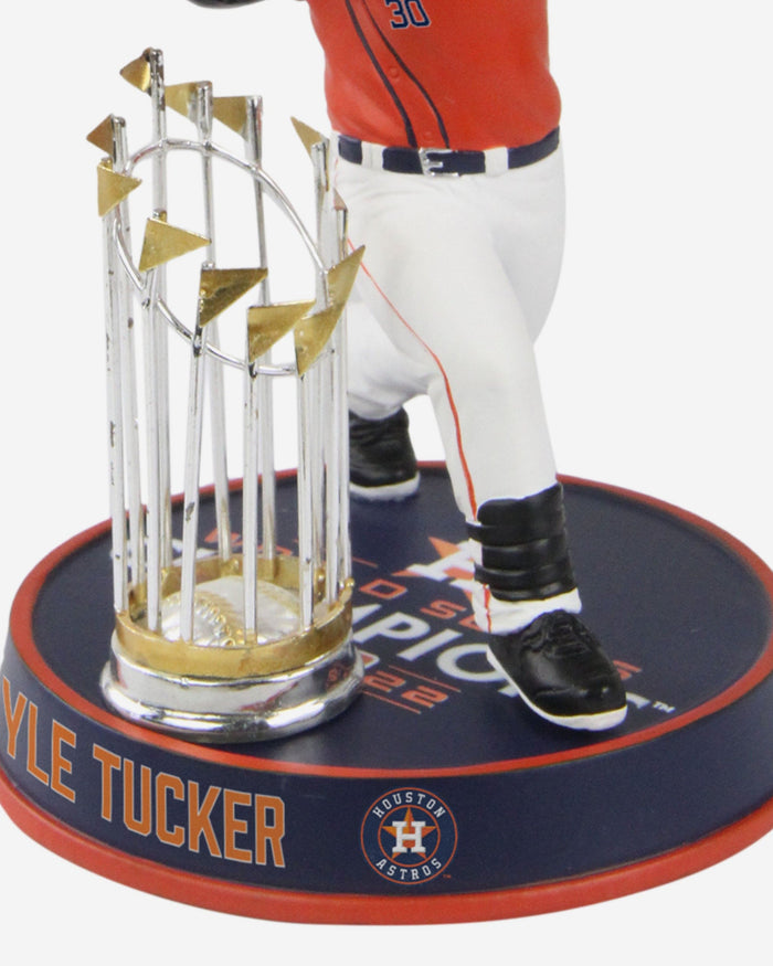 Kyle Tucker Houston Astros 2022 World Series Champions Orange Jersey Bighead Bobblehead FOCO - FOCO.com