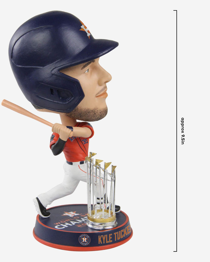 Kyle Tucker Houston Astros 2022 World Series Champions Orange Jersey Bighead Bobblehead FOCO - FOCO.com