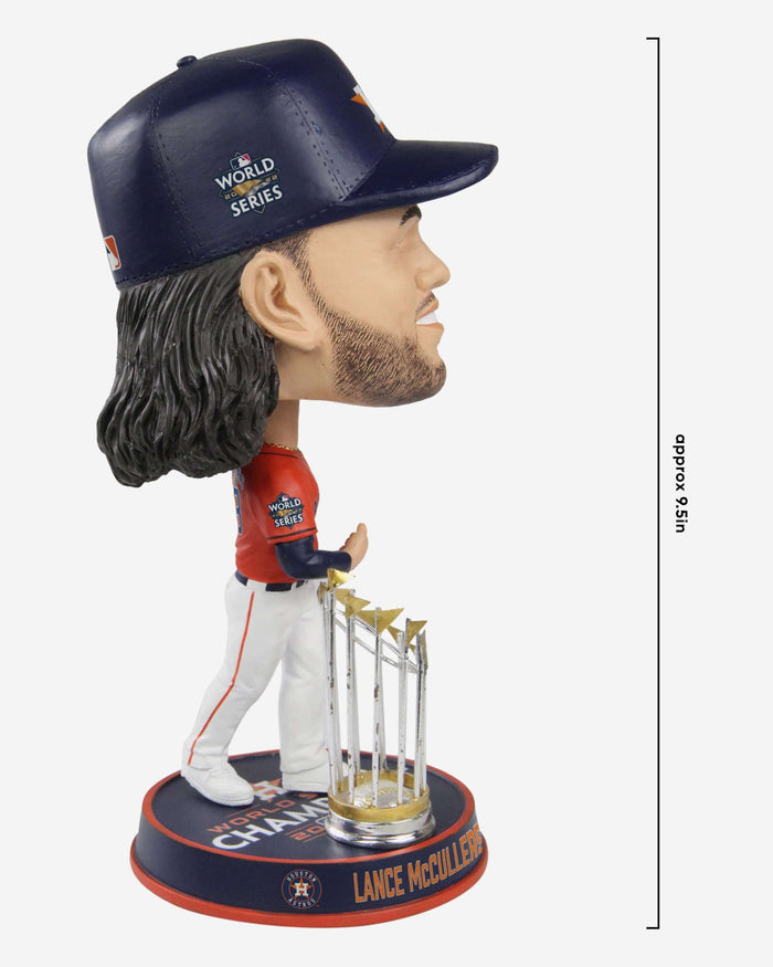 Lance McCullers Jr Houston Astros 2022 World Series Champions Orange Jersey Bighead Bobblehead FOCO - FOCO.com