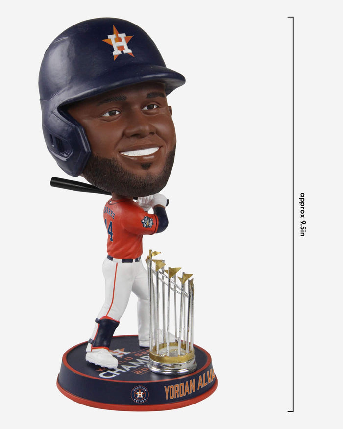 Yordan Alvarez Houston Astros 2022 World Series Champions Orange Jersey Bighead Bobblehead FOCO - FOCO.com