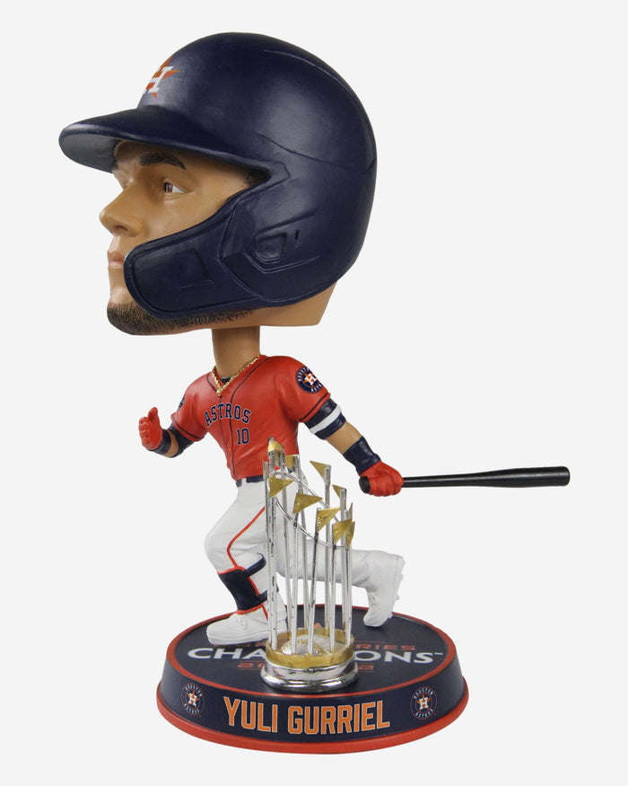 Yuli Gurriel Houston Astros 2022 World Series Champions Orange Jersey Bighead Bobblehead FOCO - FOCO.com