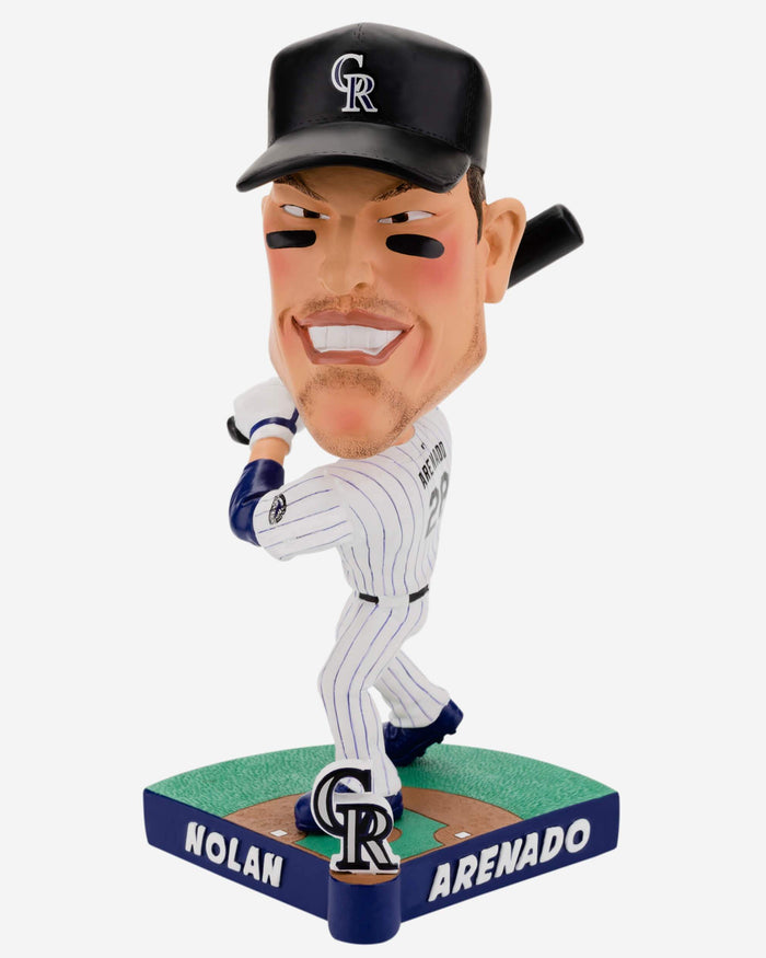 Nolan Arenado Colorado Rockies Caricature Bobblehead FOCO - FOCO.com