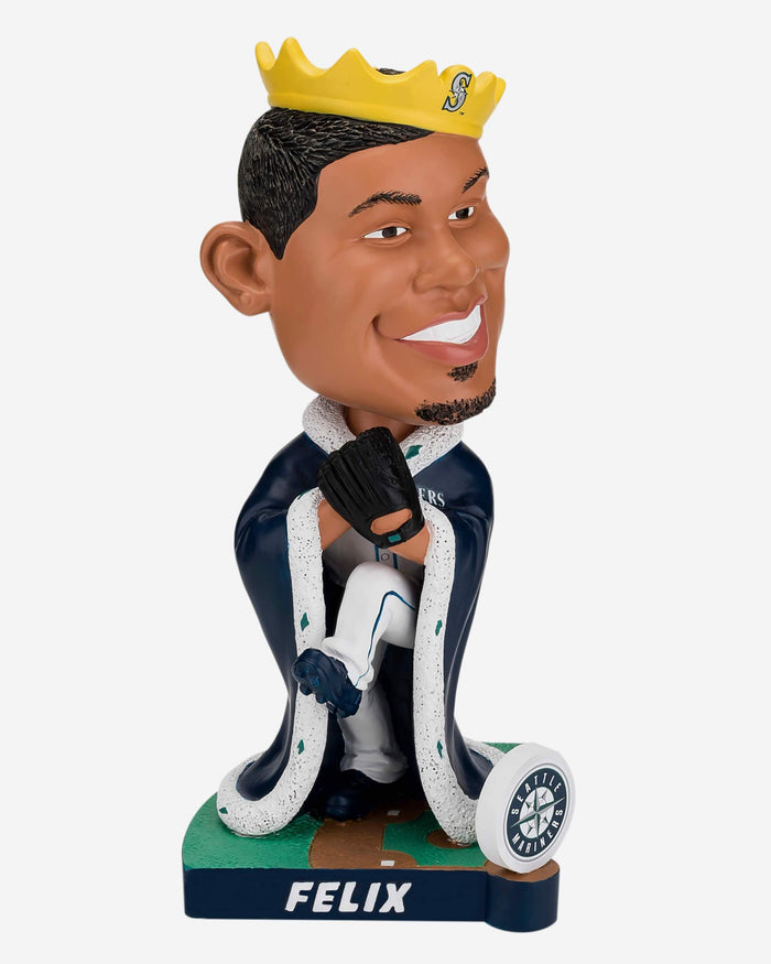 Felix Hernandez Seattle Mariners Caricature Bobblehead FOCO - FOCO.com