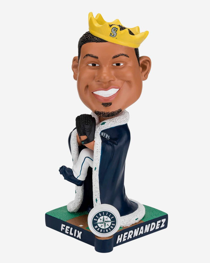 Felix Hernandez Seattle Mariners Caricature Bobblehead FOCO - FOCO.com