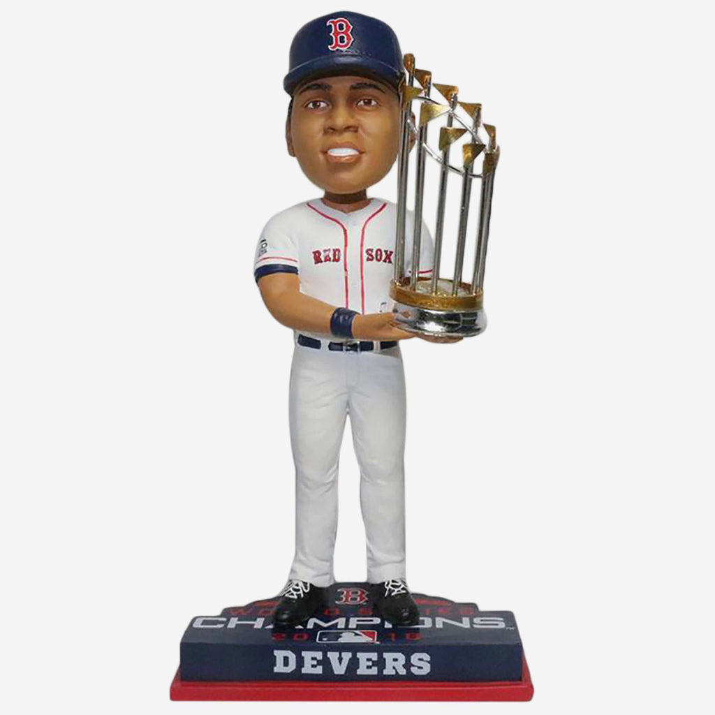 Rafael Devers Boston Red Sox 2018 World Series Champions Bobblehead FOCO - FOCO.com