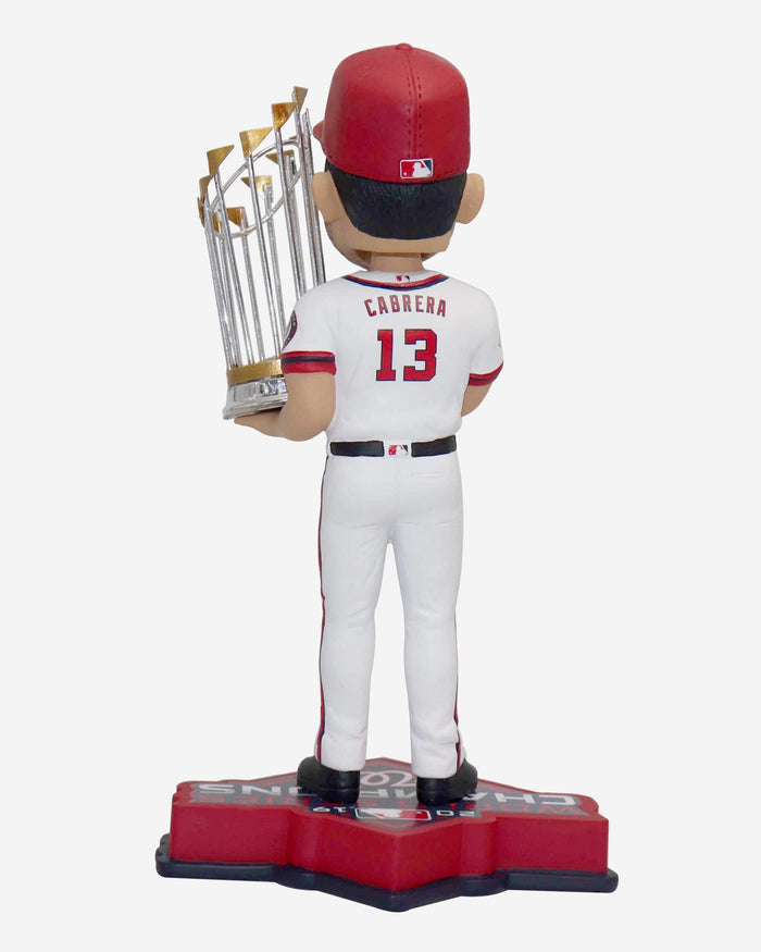 Asdrubal Cabrera Washington Nationals 2019 World Series Champions Bobblehead FOCO - FOCO.com