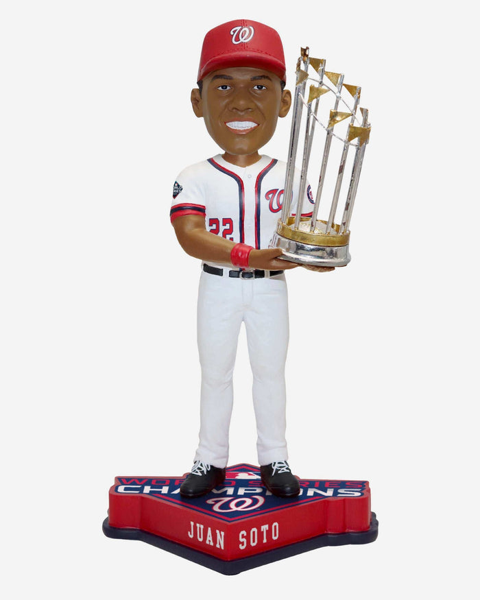 Juan Soto Washington Nationals 2019 World Series Champions Bobblehead FOCO - FOCO.com