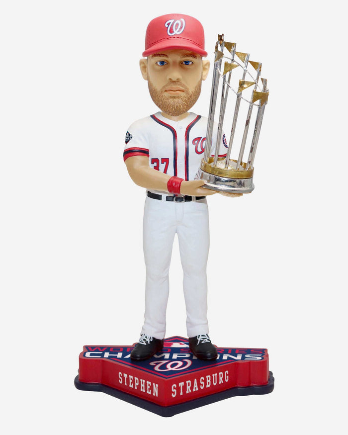 Stephen Strasburg Washington Nationals 2019 World Series Champions Bobblehead FOCO - FOCO.com