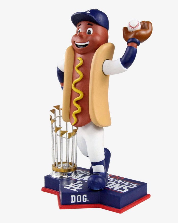 Dodger Dog Los Angeles Dodgers 2020 World Series Champions Bobblehead FOCO - FOCO.com