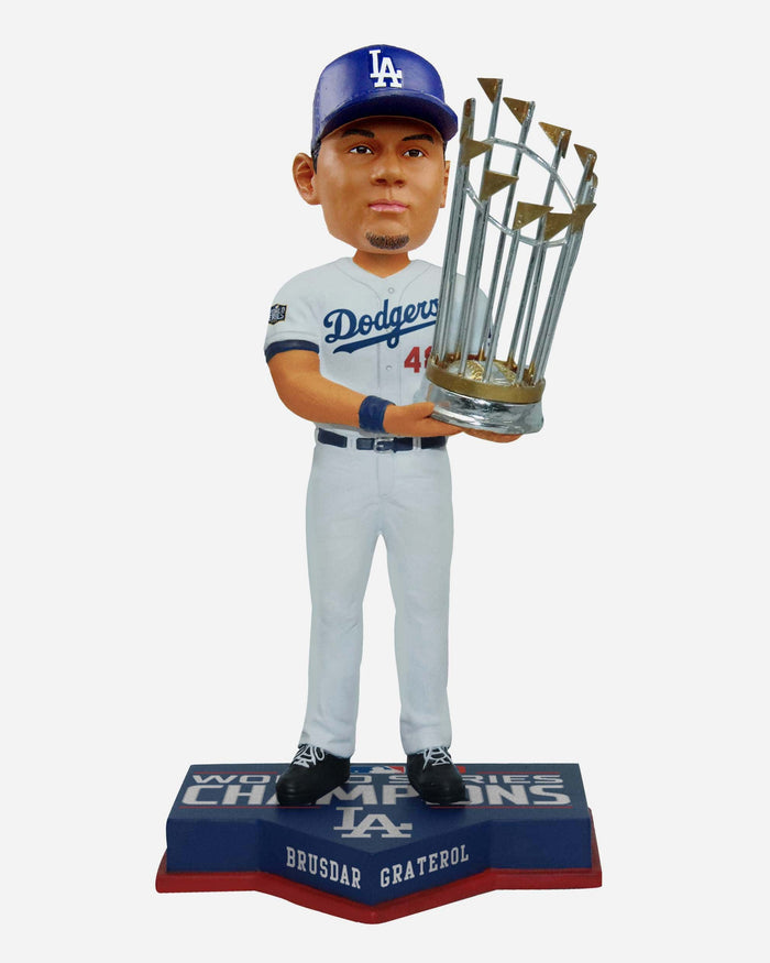Brusdar Graterol Los Angeles Dodgers 2020 World Series Champions Bobblehead FOCO - FOCO.com