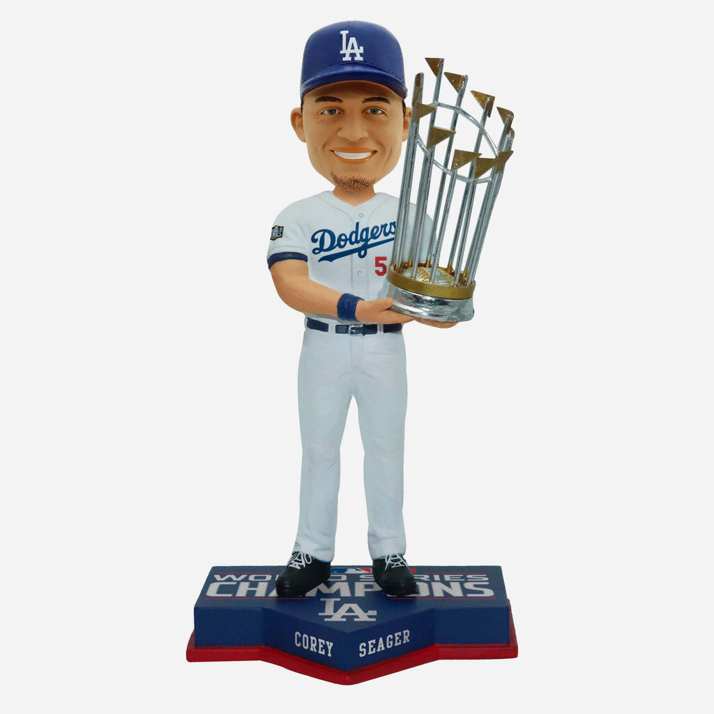 Corey Seager Los Angeles Dodgers 2020 World Series Champions Bobblehead FOCO - FOCO.com