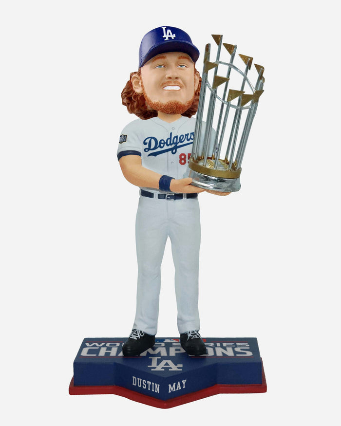 Dustin May Los Angeles Dodgers 2020 World Series Champions Bobblehead FOCO - FOCO.com
