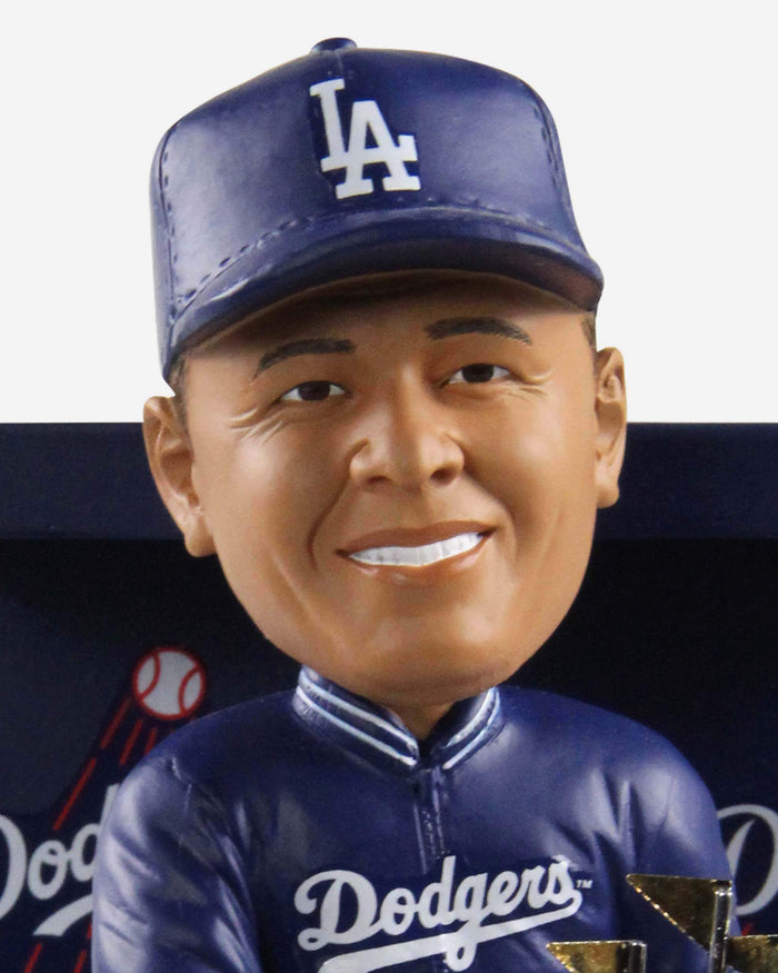 Dave Roberts Los Angeles Dodgers 2020 World Series Champions Dugout Bobblehead FOCO - FOCO.com