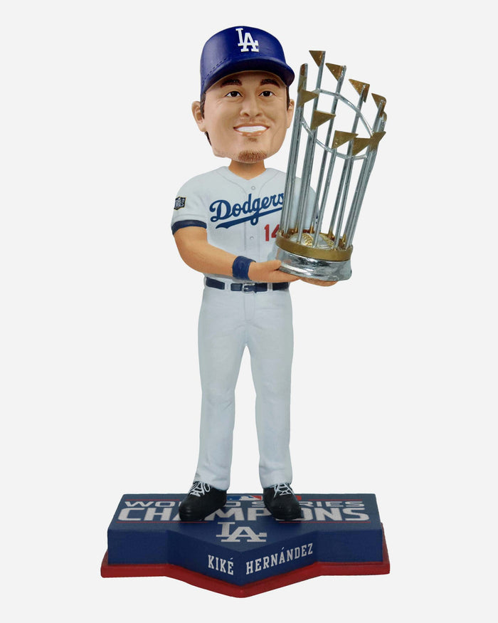 Enrique Hernandez Los Angeles Dodgers 2020 World Series Champions Bobblehead FOCO - FOCO.com
