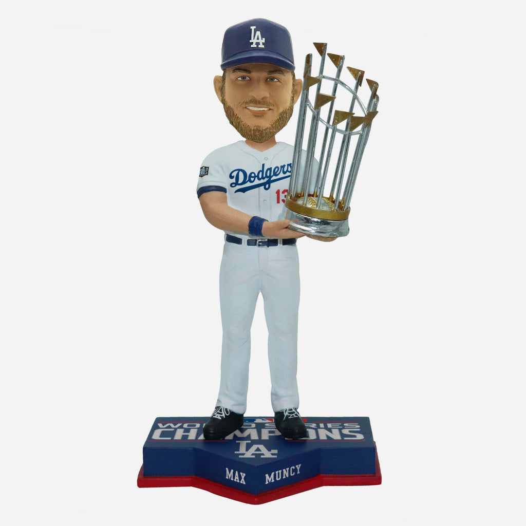 Max Muncy Los Angeles Dodgers 2020 World Series Champions Bobblehead FOCO - FOCO.com