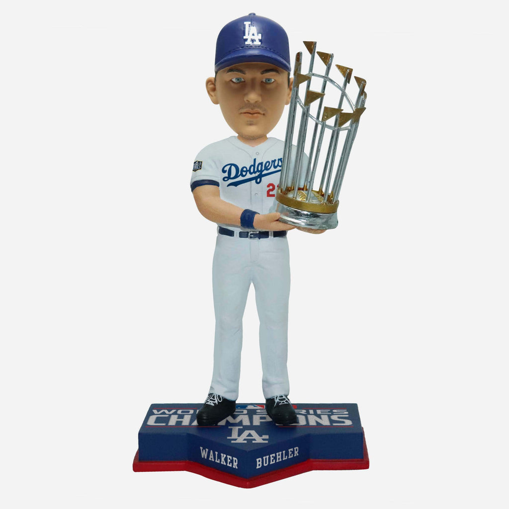 Walker Buehler Los Angeles Dodgers 2020 World Series Champions Bobblehead FOCO - FOCO.com