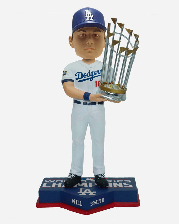 Will Smith Los Angeles Dodgers 2020 World Series Champions Bobblehead FOCO - FOCO.com