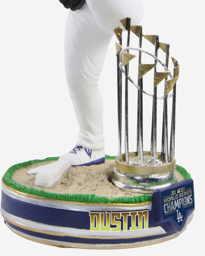 Dustin May Los Angeles Dodgers 2020 World Series Champions Moment Bobblehead FOCO - FOCO.com