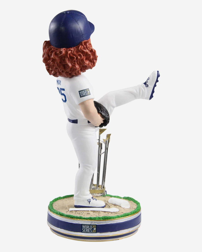 Dustin May Los Angeles Dodgers 2020 World Series Champions Moment Bobblehead FOCO - FOCO.com