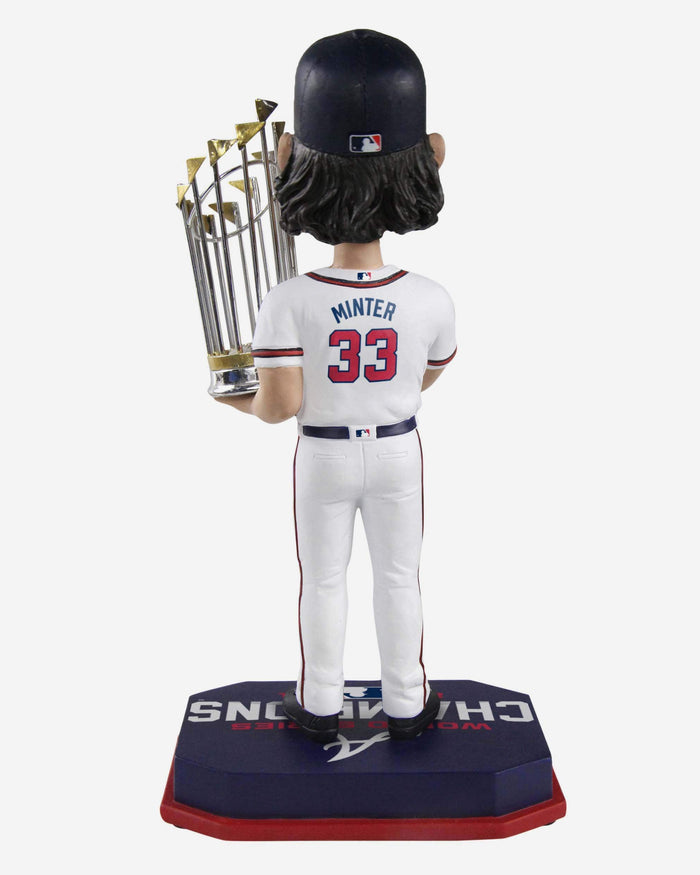 AJ Minter Atlanta Braves 2021 World Series Champions Bobblehead FOCO - FOCO.com