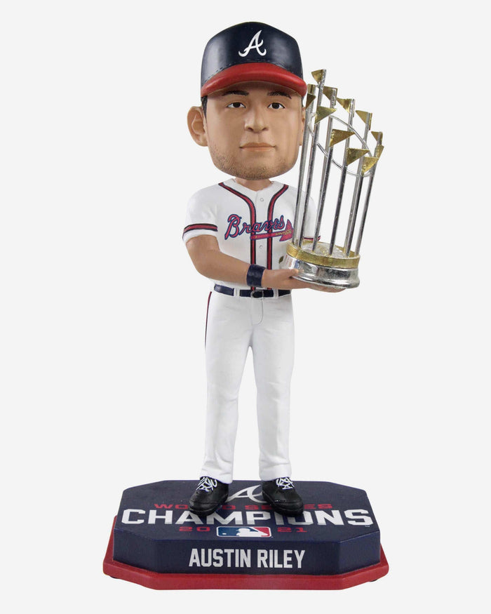 Austin Riley Atlanta Braves 2021 World Series Champions Bobblehead FOCO - FOCO.com