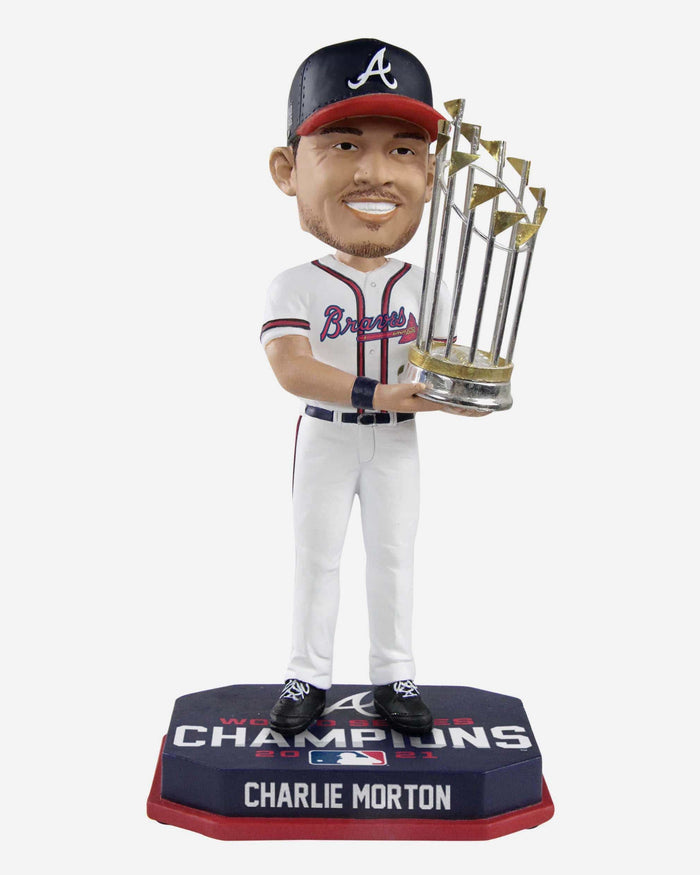 Charlie Morton Atlanta Braves 2021 World Series Champions Bobblehead FOCO - FOCO.com