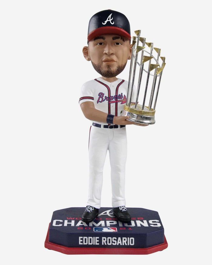 Eddie Rosario Atlanta Braves 2021 World Series Champions Bobblehead FOCO - FOCO.com