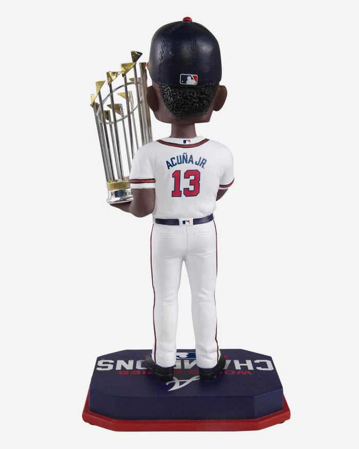 Ronald Acuna Jr Atlanta Braves 2021 World Series Champions Bobblehead FOCO - FOCO.com