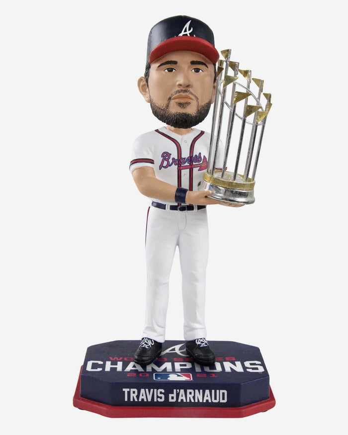 Travis d'Arnaud Atlanta Braves 2021 World Series Champions Bobblehead FOCO - FOCO.com