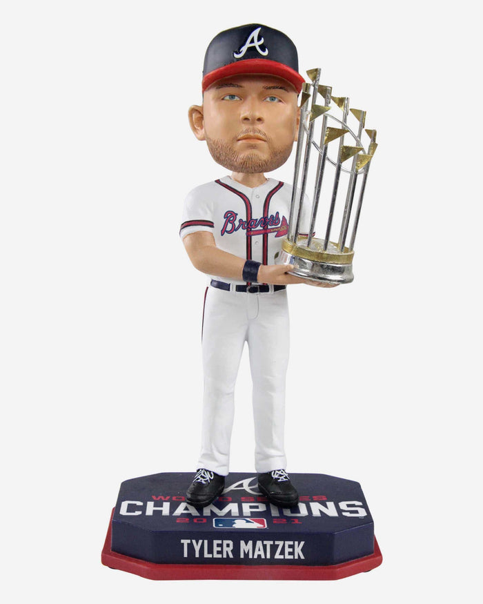 Tyler Matzek Atlanta Braves 2021 World Series Champions Bobblehead FOCO - FOCO.com