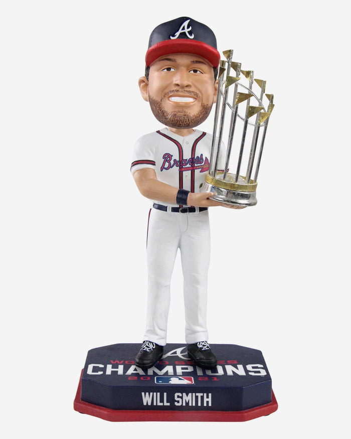 Will Smith Atlanta Braves 2021 World Series Champions Bobblehead FOCO - FOCO.com