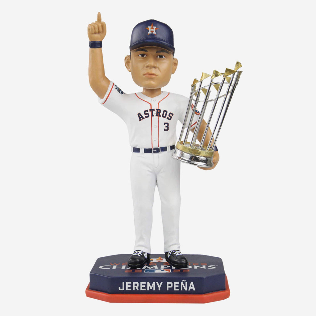 Jeremy Pena Houston Astros 2022 World Series Champions Bobblehead FOCO - FOCO.com