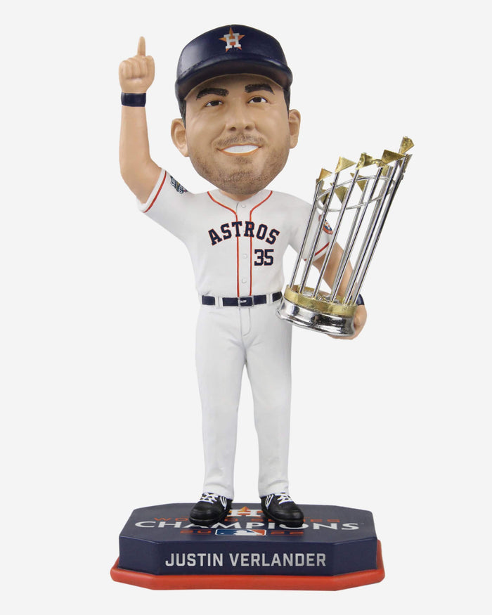 Justin Verlander Houston Astros 2022 World Series Champions Bobblehead FOCO - FOCO.com