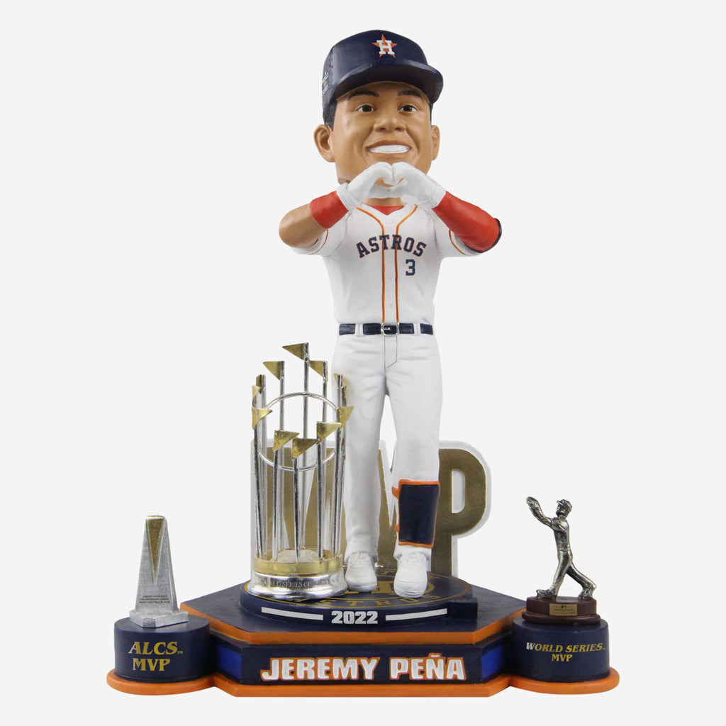 Jeremy Pena Houston Astros Double Postseason MVP Bobblehead FOCO - FOCO.com