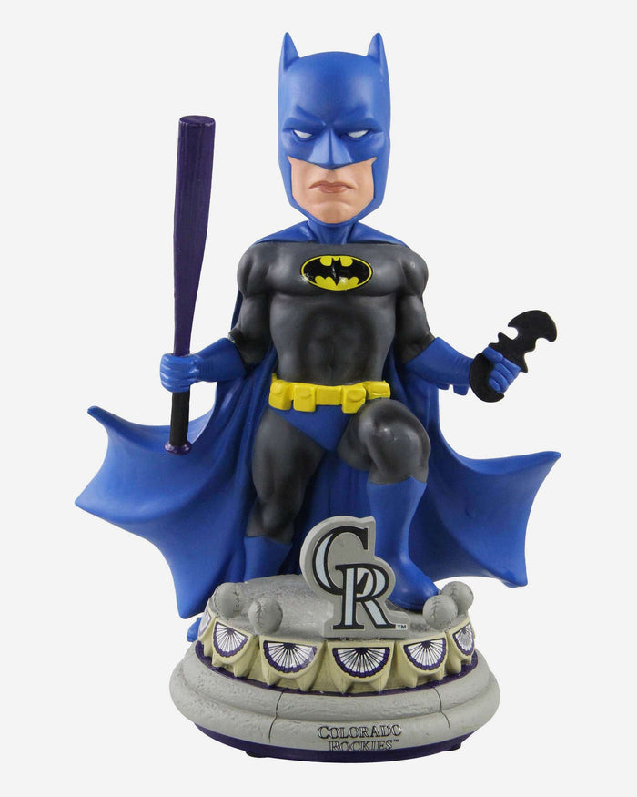 Colorado Rockies DC Batman™ Bobblehead FOCO - FOCO.com