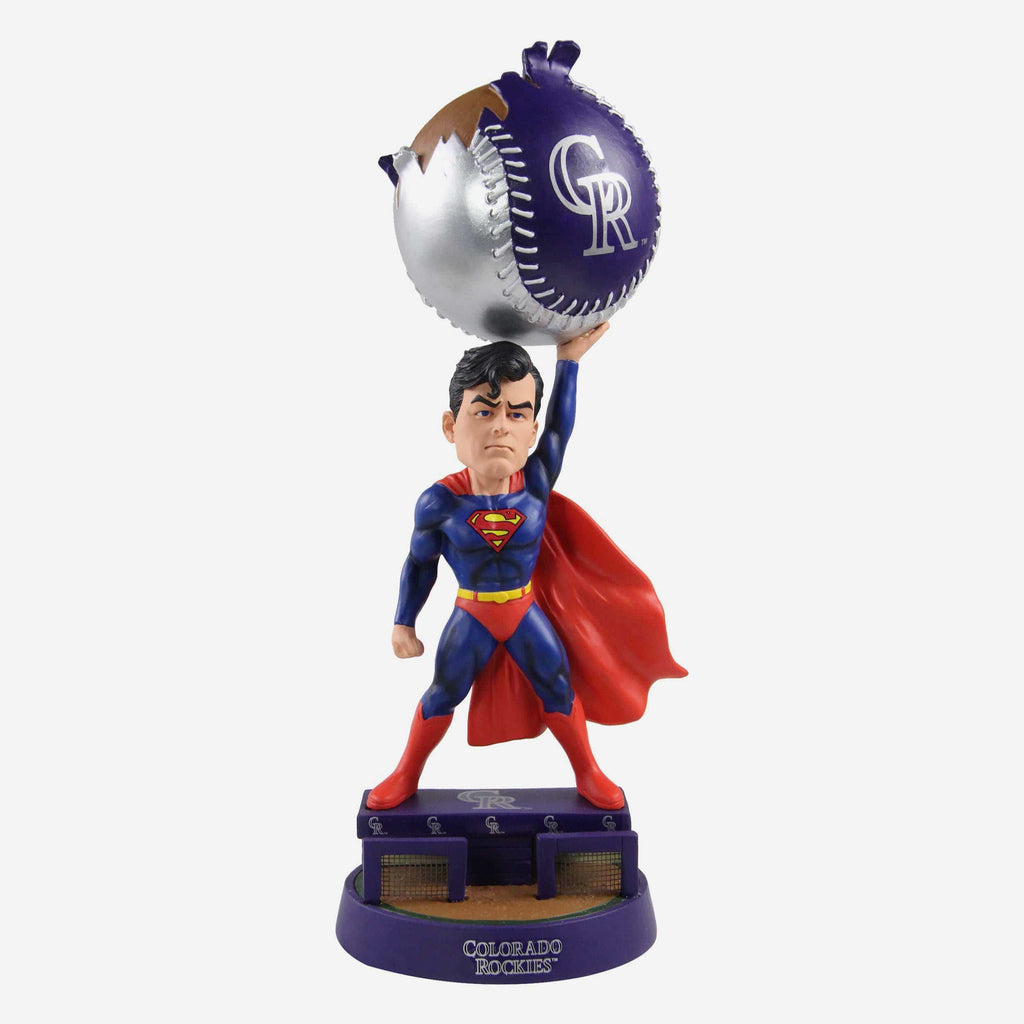 Colorado Rockies DC Superman™ Bobblehead FOCO - FOCO.com