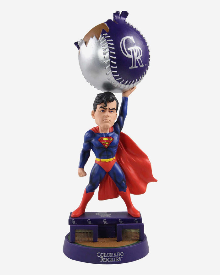 Colorado Rockies DC Superman™ Bobblehead FOCO - FOCO.com