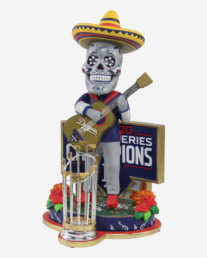 Senor Los Angeles Dodgers 2020 World Series Champions Day Of The Dead Bobblehead FOCO - FOCO.com