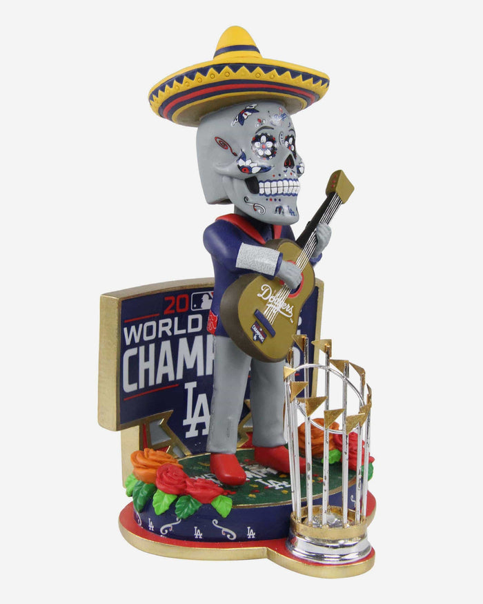 Senor Los Angeles Dodgers 2020 World Series Champions Day Of The Dead Bobblehead FOCO - FOCO.com