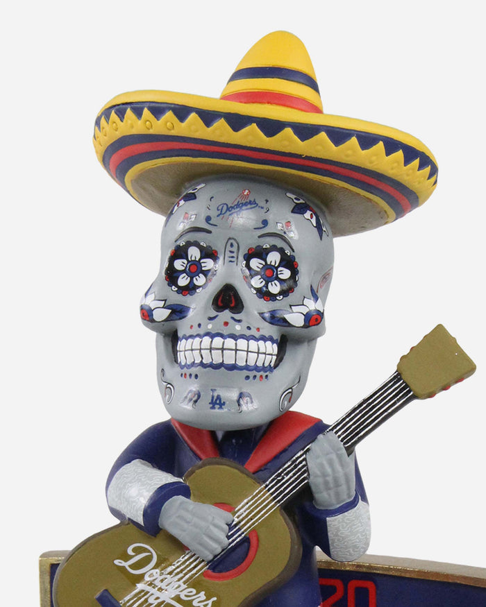 Senor Los Angeles Dodgers 2020 World Series Champions Day Of The Dead Bobblehead FOCO - FOCO.com