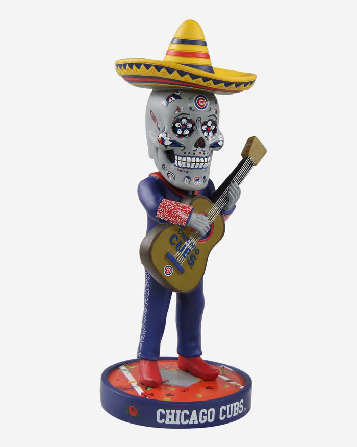 Chicago Cubs Day Of The Dead Guitar Bobblehead FOCO - FOCO.com