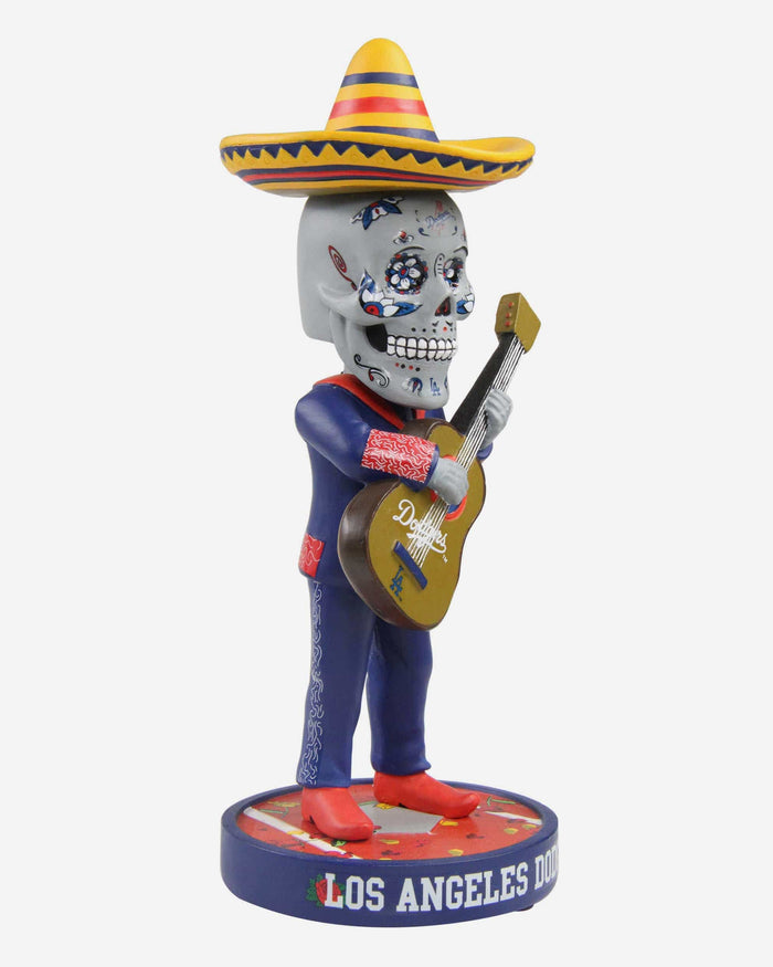 Los Angeles Dodgers Day Of The Dead Guitar Bobblehead FOCO - FOCO.com